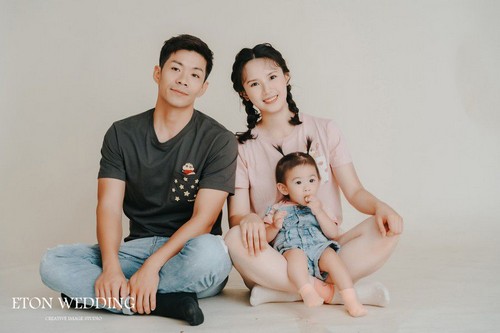 全家福,全家福照,拍全家福,親子寫真,母女寫真